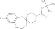 tert-Butyl 7-fluoro-4,5-dihydro-3H-spiro[benzo[b][1,4]oxazepine-2,4'-piperidine]-1'-carboxylate