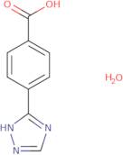 4-(1H-1,2,4-Triazol-5-yl)benzoic acid hydrate