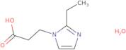 3-(2-Ethyl-1H-imidazol-1-yl)propanoic acid hydrate