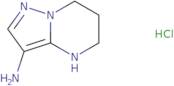 4H,5H,6H,7H-Pyrazolo[1,5-a]pyrimidin-3-amine hydrochloride