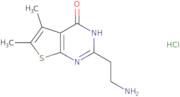2-(2-Aminoethyl)-5,6-dimethylthieno[2,3-d]pyrimidin-4(3H)-one hydrochloride