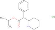 Propan-2-yl (2R)-2-phenyl-2-[(2R)-piperidin-2-yl]acetate, hydrochloride
