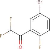 1-(5-Bromo-2-fluorophenyl)-2,2-difluoroethan-1-one