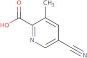 5-cyano-3-methylpyridine-2-carboxylic acid