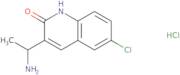 3-[(1S)-1-Aminoethyl]-6-chloro-1H-quinolin-2-one hydrochloride