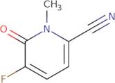 5-Fluoro-1-methyl-6-oxo-1,6-dihydropyridine-2-carbonitrile