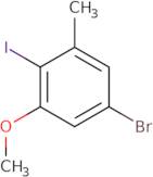 5-Bromo-2-iodo-1-methoxy-3-methyl-benzene