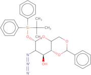 1-O-tert-Butyldiphenysilyl-2-azido-4,6-O-benzylidene-2-deoxy-b-D-galactopyranoside