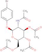 4-Bromophenyl 2-acetamido-3,4,6-tri-O-acetyl-2-deoxy-b-D-glucopyranoside