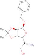 Benzyl 5-amino-5-deoxy-2,3-O-isopropylidene-a-D-mannofuranoside