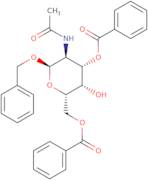 Benzyl 2-acetamido-3,6-di-O-benzoyl-2-deoxy-a-D-galactopyranoside