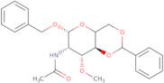 Benzyl 2-acetamido-4,6-O-benzylidene-2-deoxy-3-O-methyl-a-D-glucopyranoside