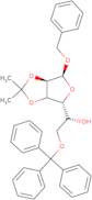 Benzyl 2,3-O-isopropylidene-6-O-trityl-a-D-mannofuranose