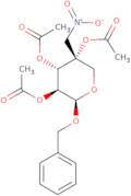 Benzyl 2,3,4-tri-O-acetyl-4-nitromethyl-b-D-arabinopyranose