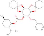 6-O-Benzyl-1-(-)-carboxymenthyl-2,3:4,5-di-O-cyclohexylidene-L-myo-inositol