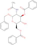 Benzyl 2-acetamido-3,6-di-O-benzoyl-2-deoxy-a-D-glucopyranoside