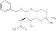 Benzyl 2-acetamido-2-deoxy-4,6-O-isopropylidene-D-galactopyranoside