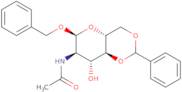 Benzyl 2-acetamido-4,6-O-benzylidene-2-deoxy-α-D-glucopyranoside