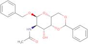 Benzyl 2-acetamido-4,6-O-benzylidene-2-deoxy-a-D-galactopyranoside