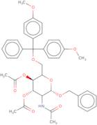 Benzyl 2-acetamido-3,4-di-O-acetyl-2-deoxy-6-O-DMT-a-D-galactopyranoside