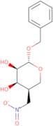 (4R)-Benzyl-4-deoxy-4-C-nitromethyl-b-D-arabinopyranoside