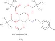 N-(4-Bromobenzyliden)imino-2,3,4,6-tetra-O-pivaloyl-D-glucopyranoside