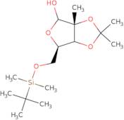 5-O-tert-Butyldimethylsilyl-2,3-O-isopropylidene-2-C-methyl-D-ribofuranose