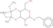 Benzyl 3,4-O-(2',3'-dimethoxybutane-2',3'-diyl)-a-D-mannopyanoside