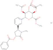 trans-3'-Benzoyloxy cotinine 2,3,4-tri-O-acetyl-N-b-D-glucuronide methyl ester bromide