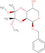 Benzyl 2,3-O-[(1S,2S)-1,2-dimethoxy-1,2-dimethyl-1,2-ethanediyl]-b-D-arabinopyranoside