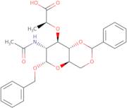 Benzyl N-acetyl-4,6-O-benzylidene-a-isomuramic acid