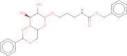 4,6-O-Benzylidene-1-O-(N-Cbz-3-aminopropyl)-b-D-galactopyranose