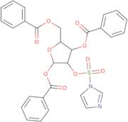 1,3,5-Tri-O-benzoyl-2-O-(1H-imidazole-1-sulfonate) a-L-arabinofuranose