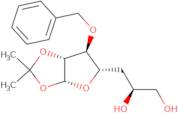 (S)-3-((3aR,5R,6S,6aR)-6-(Benzyloxy)-2,2-dimethyltetrahydrofuro[2,3-d][1,3]dioxol-5-yl)propane-1,2…