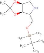 5-O-tert-Butyldimethylsilyl-1,4-dideoxy-1,4-imino-2,3-O-isopropylidene-D-ribitol