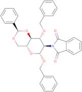 Benzyl 3-O-benzyl-4,6-O-benzylidene-2-deoxy-2-N-phthalamido-a-D-glucopyranoside