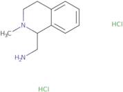 (2-Methyl-1,2,3,4-tetrahydroisoquinolin-1-yl)methanamine dihydrochloride