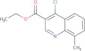 4-Chloro-8-methyl-quinoline-3-carboxylic acid ethyl ester