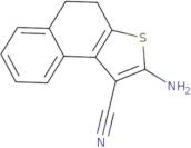 2-Amino-4H,5H-naphtho[2,1-b]thiophene-1-carbonitrile
