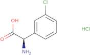 (R)-2-amino-2-(3-chlorophenyl)acetic acid hydrochloride