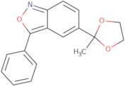 5-(2-Methyl-1,3-dioxolan-2-yl)-3-phenyl-2,1-benzoxazole