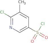 6-Chloro-5-methyl-pyridine-3-sulphonyl chloride
