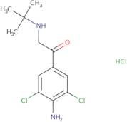 Clenbuterol related compound B (1-(4-amino-3,5-dichlorophenyl)-2-tert-butylaminoethanone hydrochloride)