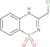 3-(Chloromethyl)-2H-1,2,4-benzothiadiazine-1,1-dione