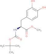 (S)-Methyl 2-((tert-butoxycarbonyl)amino)-3-(3,4-dihydroxyphenyl)propanoate