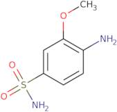 4-Amino-3-methoxybenzene-1-sulfonamide
