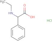 2-(Ethylamino)-2-phenylacetic acid hydrochloride