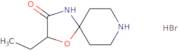 2-Ethyl-1-oxa-4,8-diazaspiro[4.5]decan-3-one hydrobromide