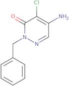 5-Amino-2-benzyl-4-chloro-2,3-dihydropyridazin-3-one