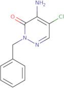 4-Amino-2-benzyl-5-chloropyridazin-3(2H)-one